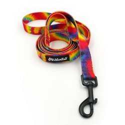 Levně Vodítko městské pro malého psa Tie Dye 160 cm