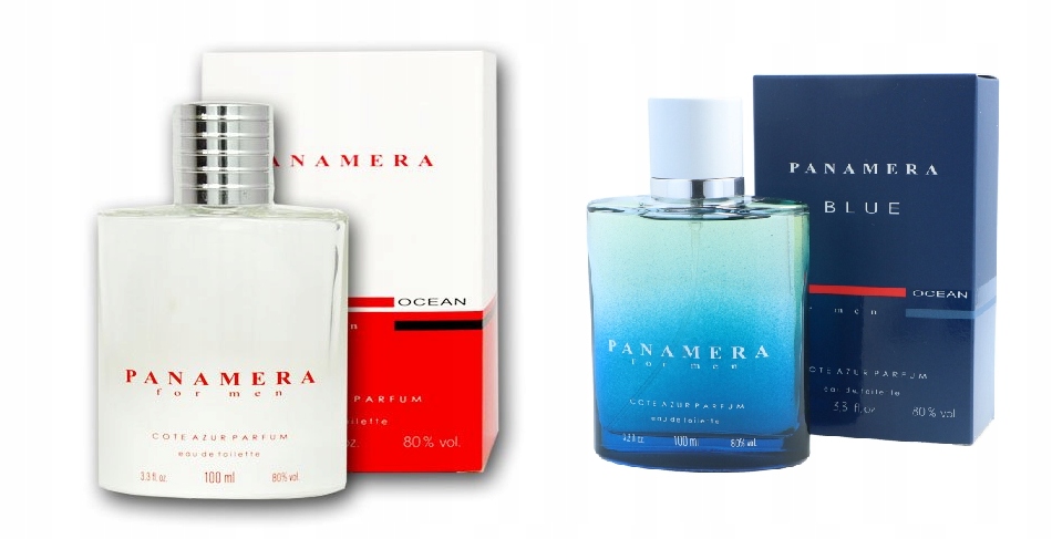 Cote d'Azur Panamera Ocean Blue 2x100ml Edt