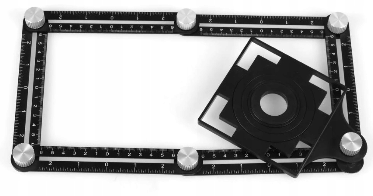 WZORNIK KSZTAŁTÓW SZABLON DO GLAZURY PŁYTEK 25-75 Typ inny