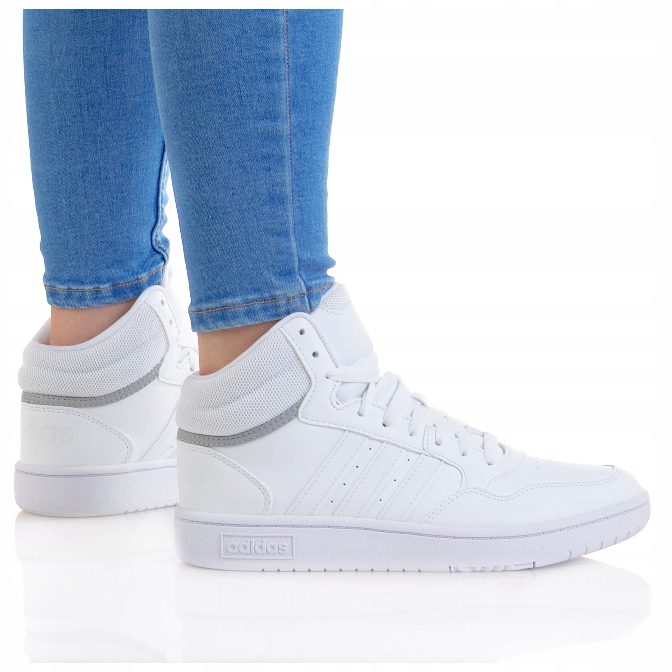 

Buty Adidas Damskie Hoops MID 3.0 GW0401 Białe