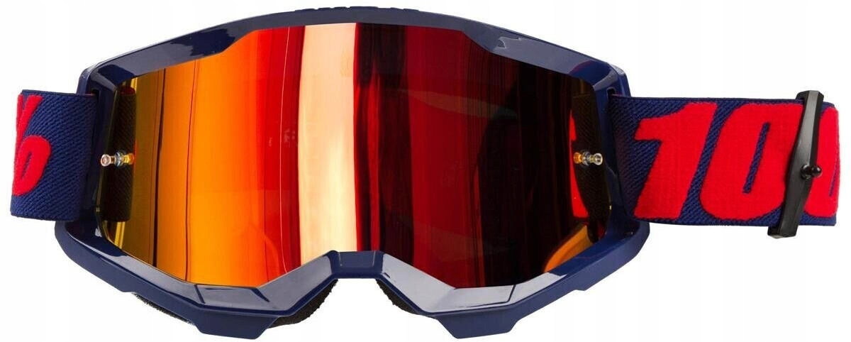 

100% Procent Gogle Strata 2 Masego New granatowe