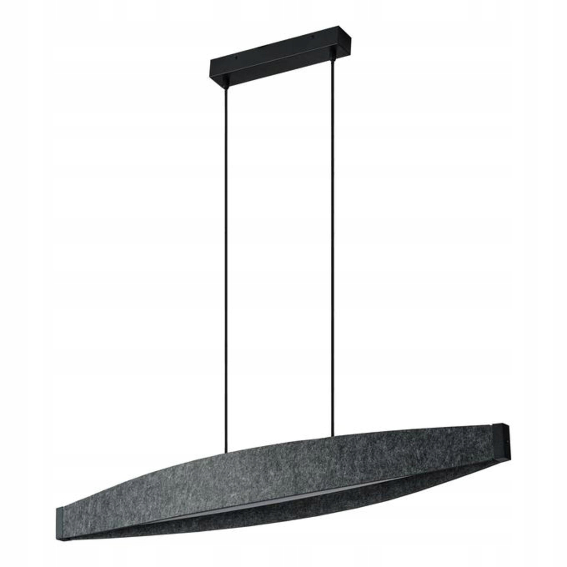 Ledvance závesné svietidlo Decor Flat Felt 23 W 220-240 V 3000 K tmavo šedé