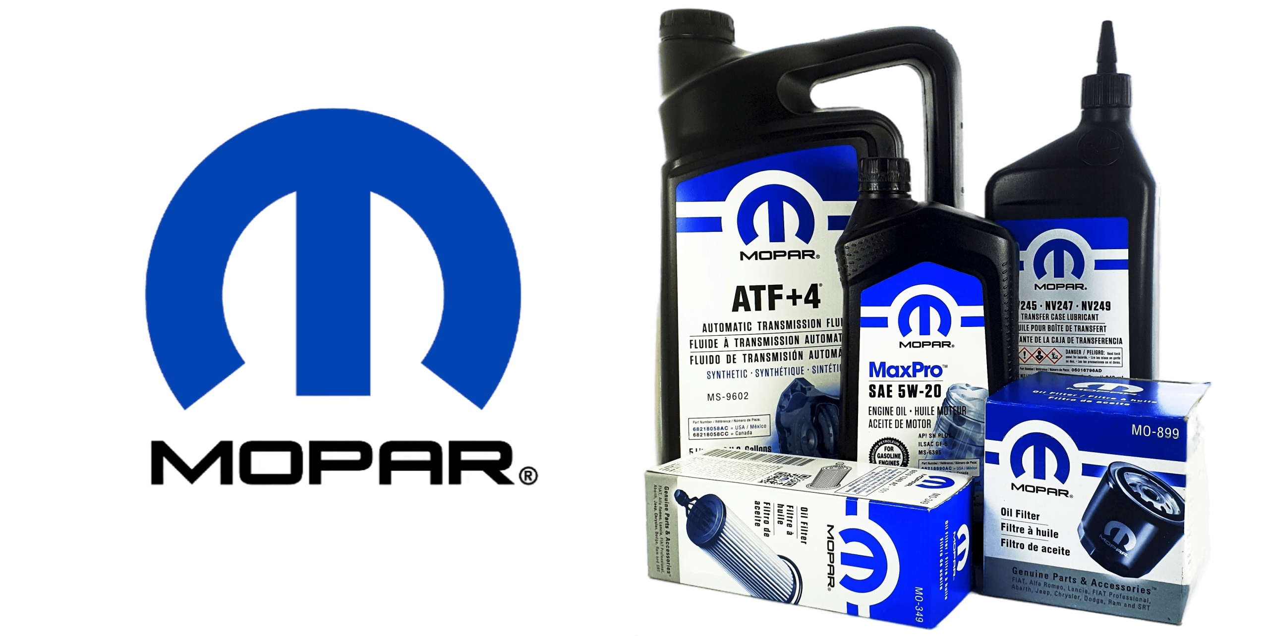 MOPAR ATF+4 + FILTR NAG1 COMMANDER WRANGLER Producent Mopar