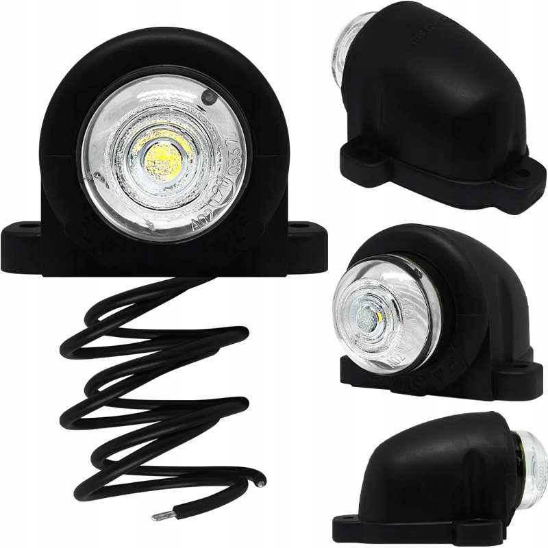 LAMPA OBRYSOWA PRZEDNIA OBRYSÓWKA LED DACHOWA WAŚ