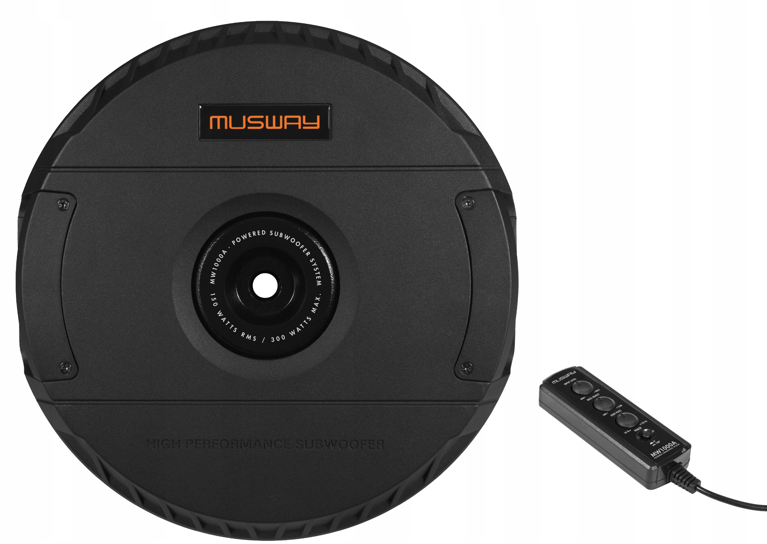 Musway MW1000A aktywny subwoofer w koło zapasowe, Sub 28 cm