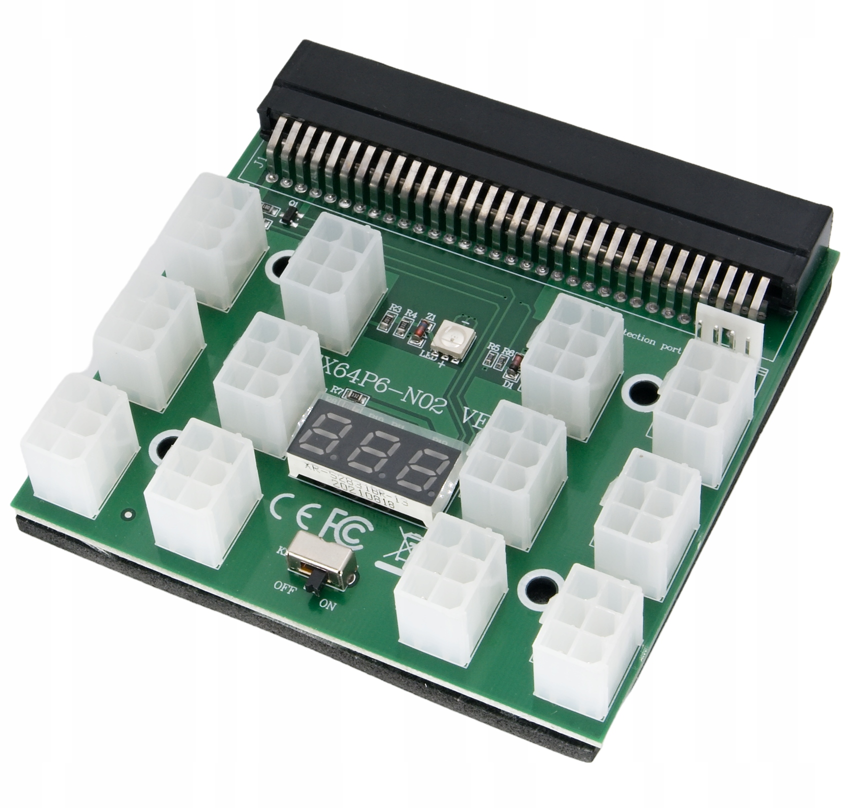 Adapter PCI-E Breakout board 12 Port VER006S FV23%