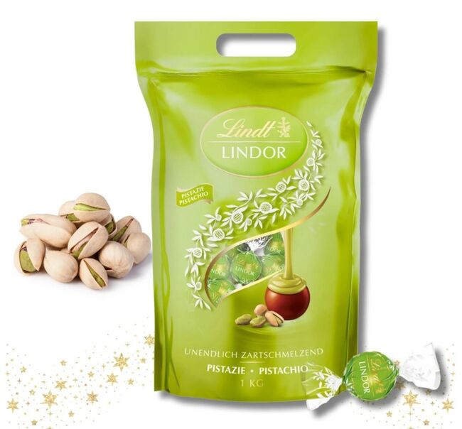 Lindt Pralinky Pistácie 1000 g