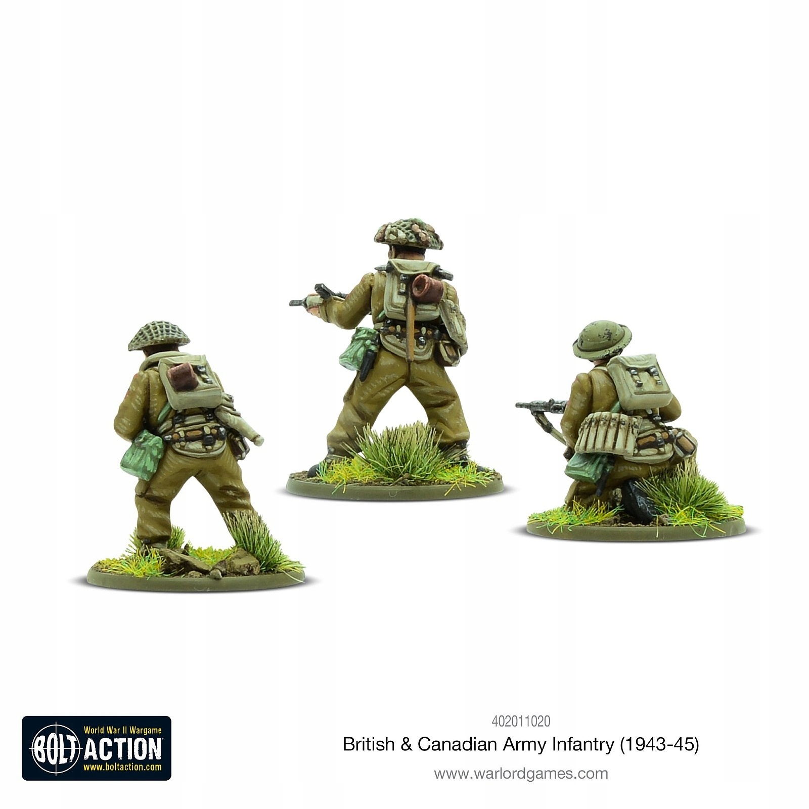 Bolt Action British & Canadian Army Infantry Stan opakowania oryginalne