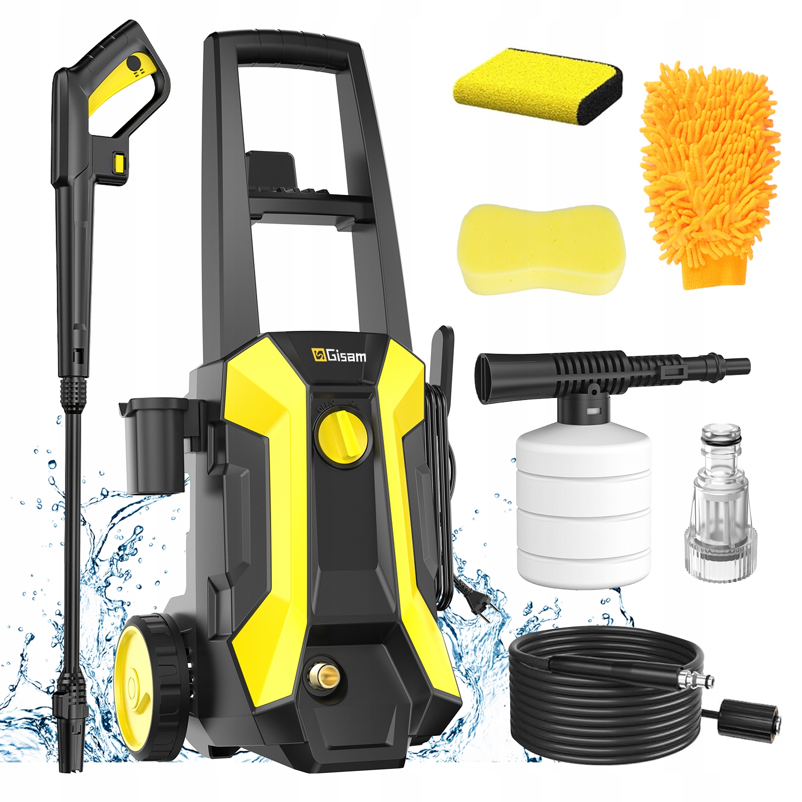 Myjka ciśnieniowa Gisam 180 bar 2200 W