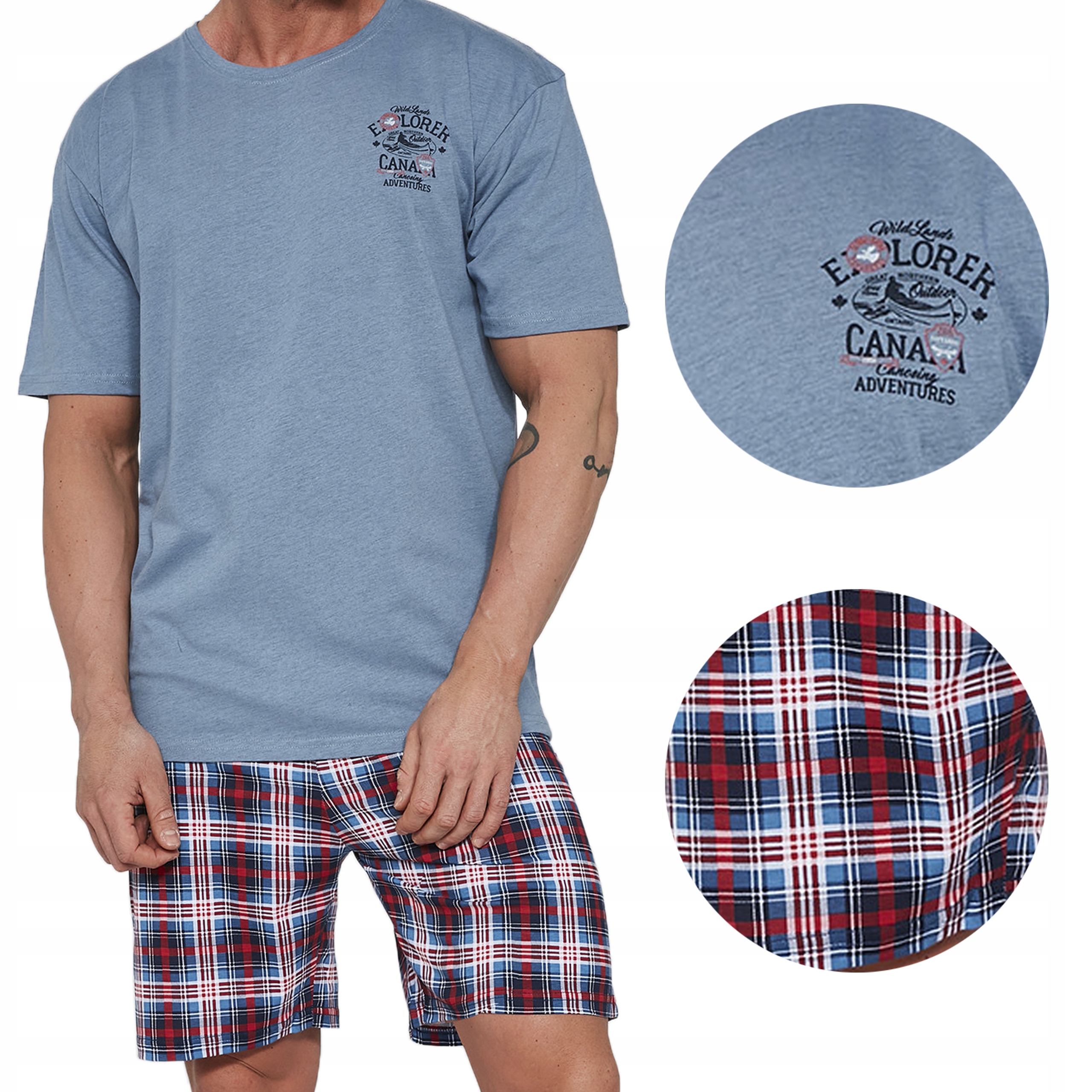 

Cornette piżama 326/106 Ontario 2 bawełna M