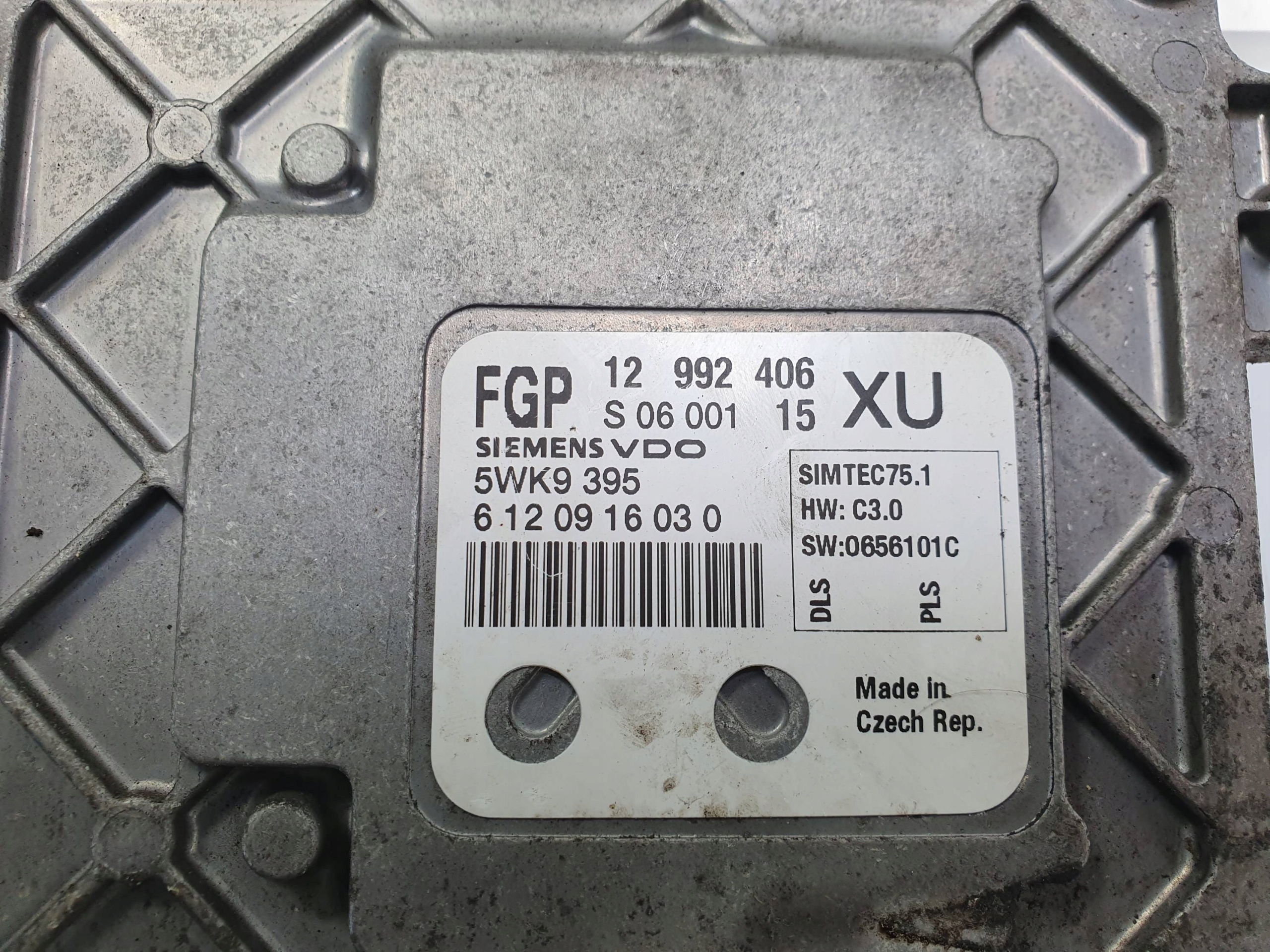 Computer 12992406 ECU OPEL ASTRA H III