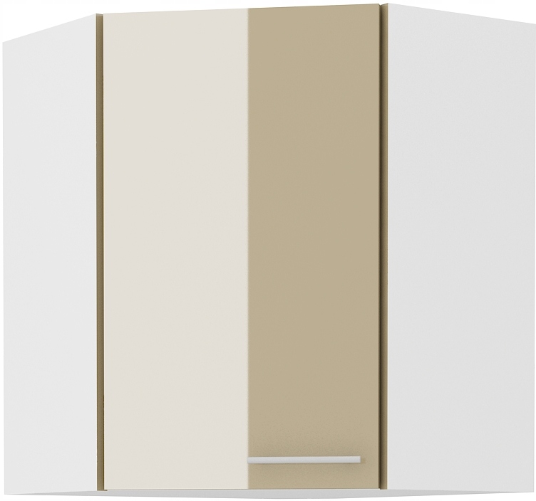 Szafka kuchenna wisząca narożna szary połysk LILI Kod producenta LI58G72