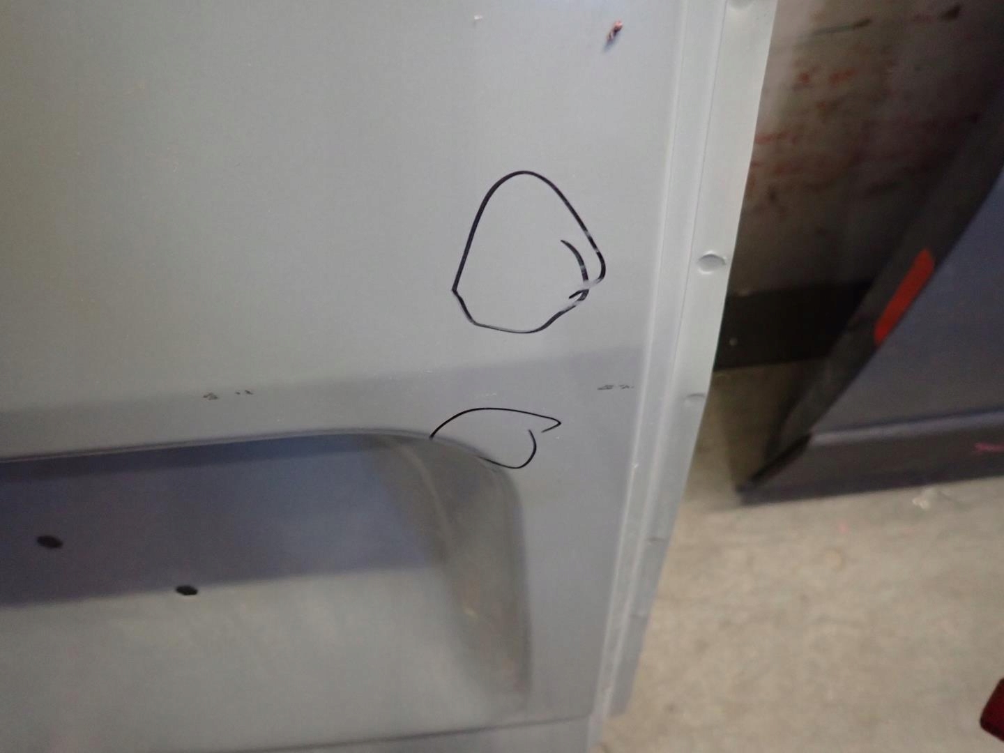 door rear part rear. left MAXUS DELIVER 9 2019- new original