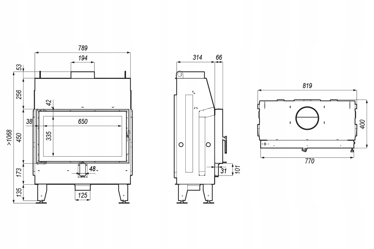 KOMINEK POWIETRZNY DEFRO HOME IMPULS ME Marka Defro Home