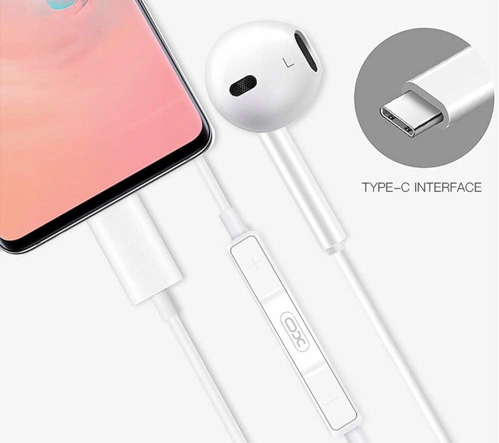 Słuchawki do telefonów z wejściem USB type C Model inne