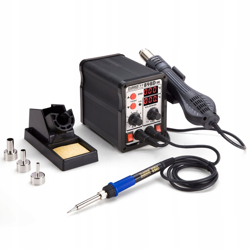 898D stacja lutownicza + HOT-AIR 2w1 Zaoxin