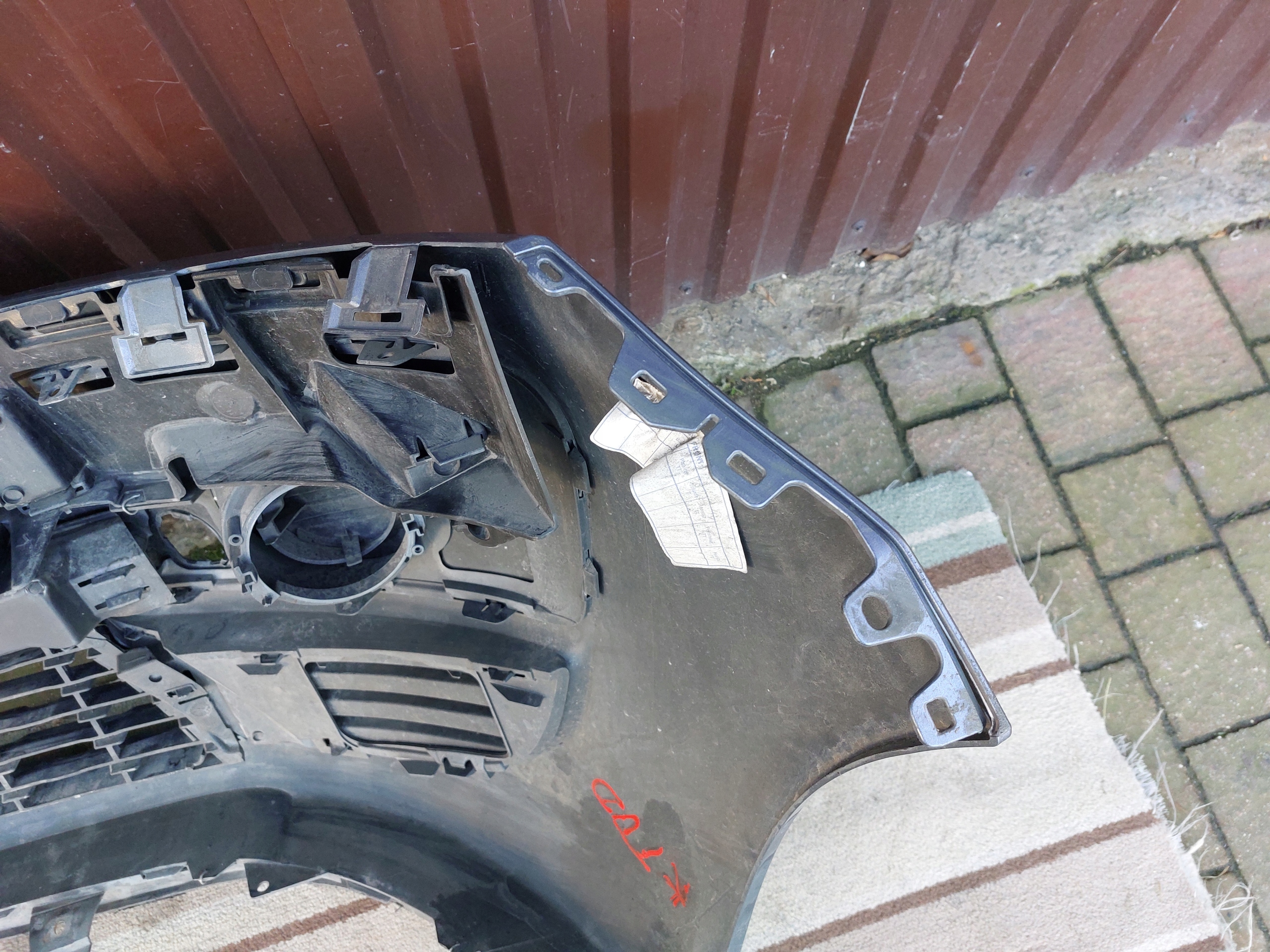 bumper front CITROEN C3 PICASSO 08-12r grey KTVD
