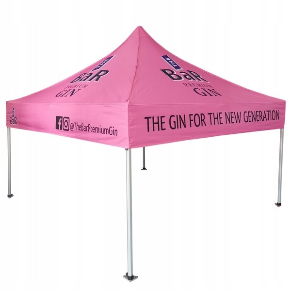 NAMIOT POLSKI HEX35 3x6 ZIELONY noga hexagonalna Wysokość 3.3 m