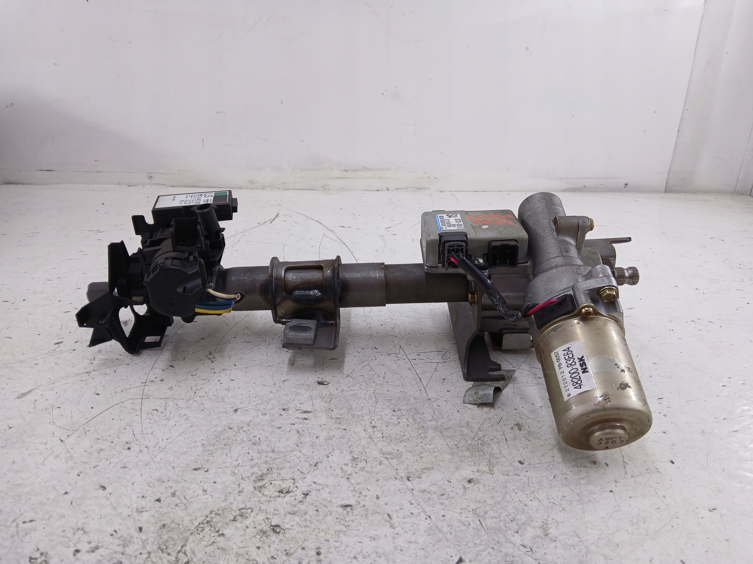 OPEL AGILA A steering wheel rod control 38720-83E40 48200-83E64