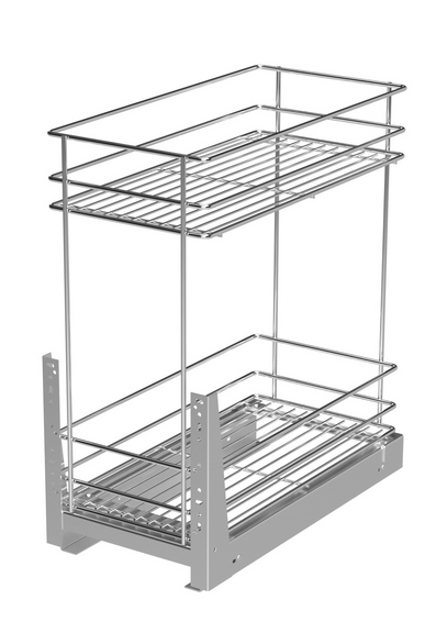 

Kosz Cargo 2 Półki Szafka 60CM Pełny Wysuw Dociąg