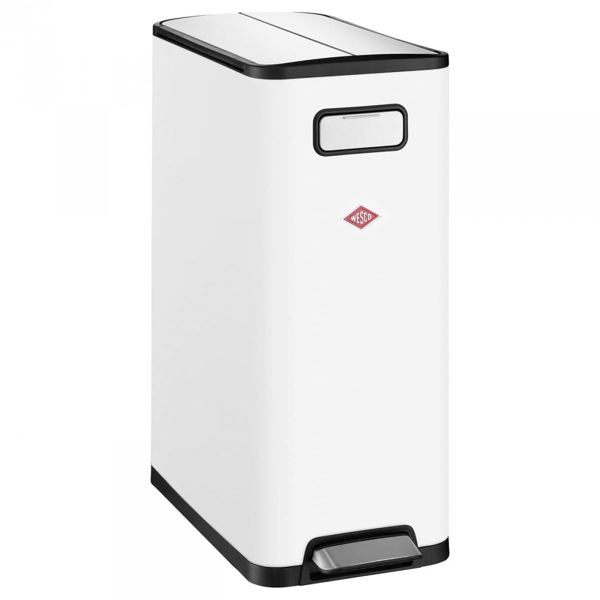 Levně Odpadkový koš bílý Matt Big Double