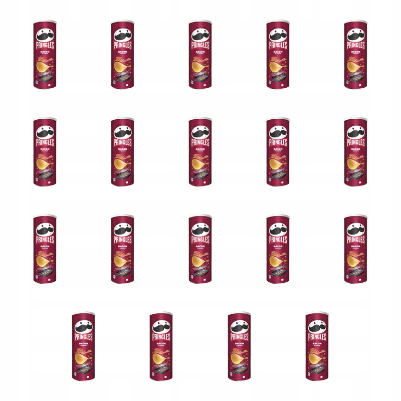 Pringles Bacon 165g X19