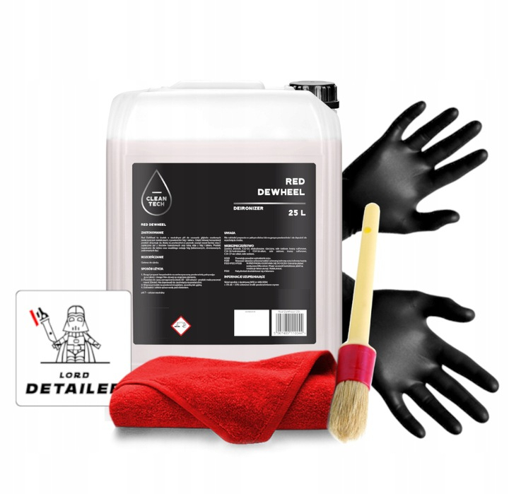 CLEANTECH COMPANY RED DEWHEEL - DEIRONIZER 25 L