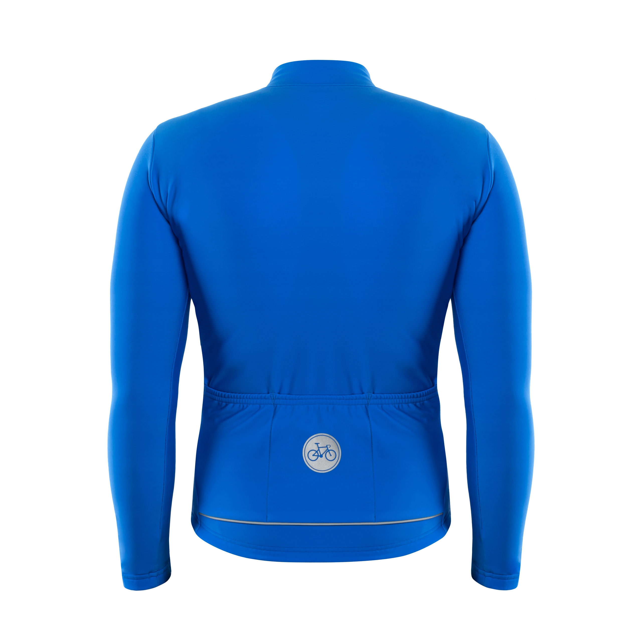 OCIEPLANA BLUZA KOLARSKA NIEBIESKA M, ODBLASKI, LOKOSPORT, SZOSOWKA. Marka inna