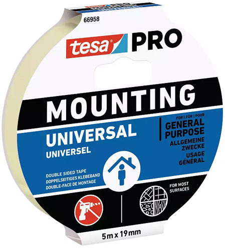 Taśma montażowa PRO universal 19mmx5m Tesa