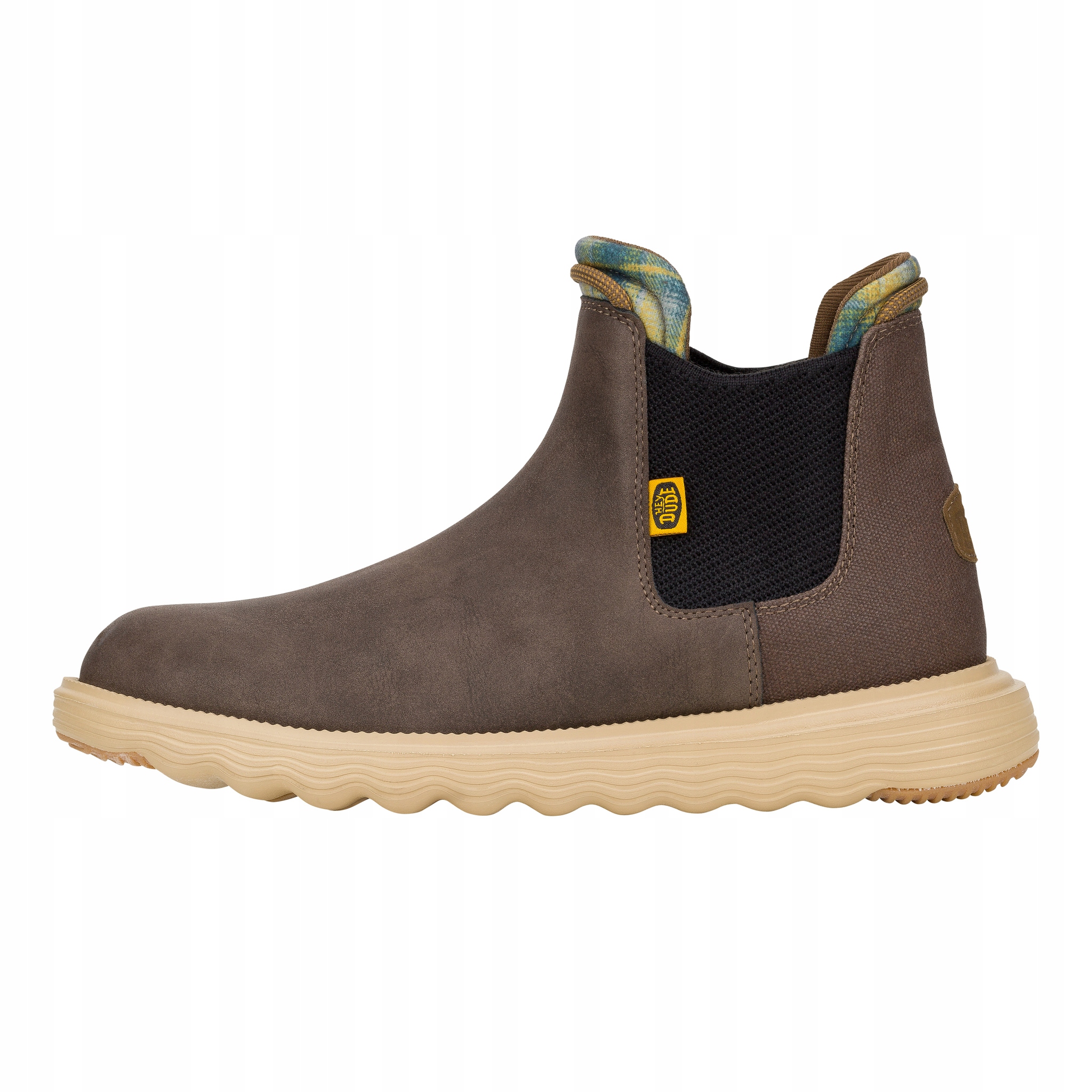 Pánské boty Kožené kozačky HeyDude Branson Classic 47