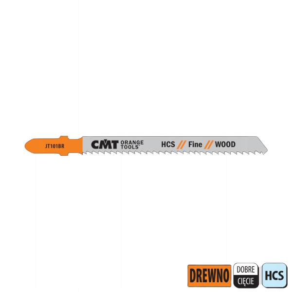 Přímý pilový list pro přímočaré pily Cmt I=75 L=100 JT101BR 25 ks