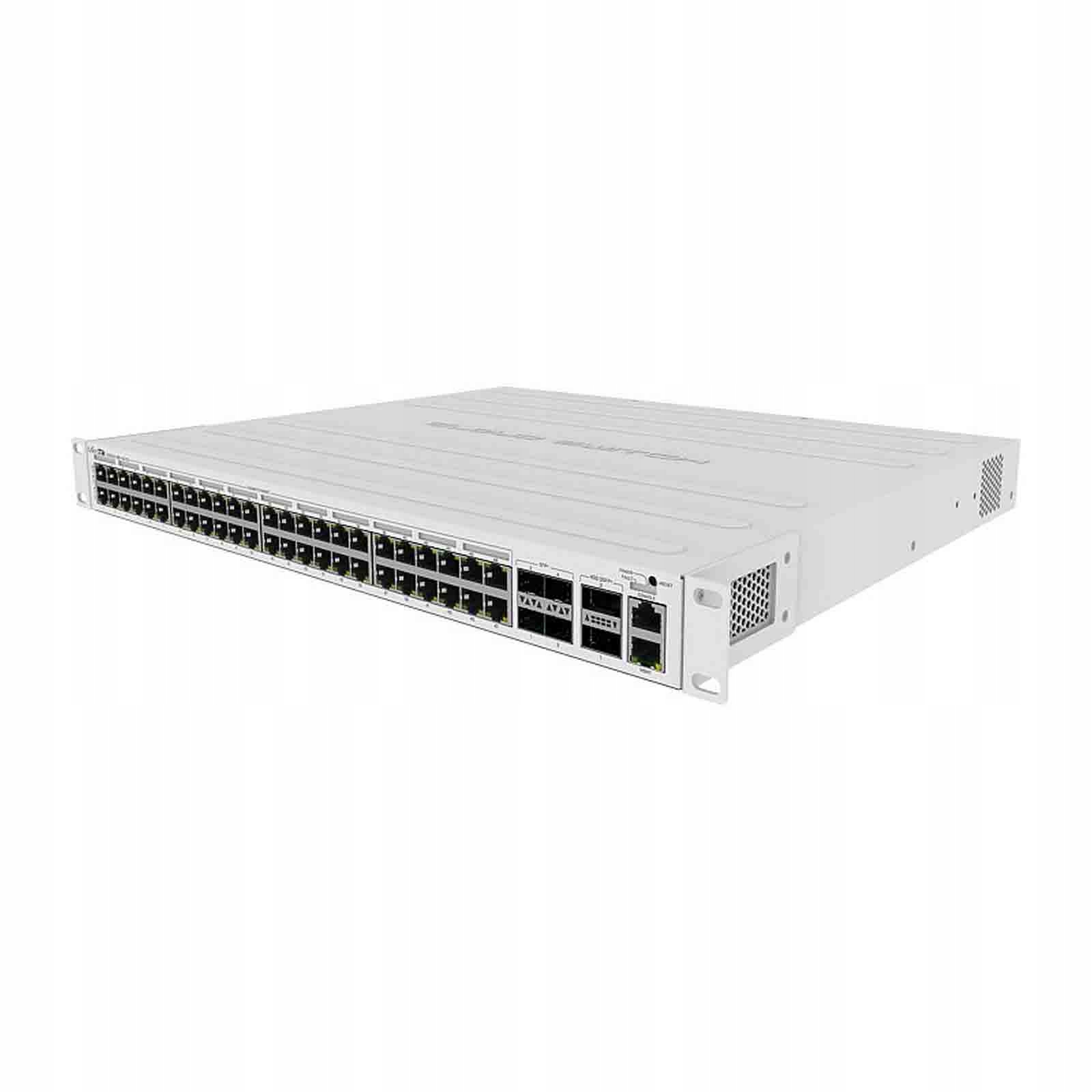 MikroTik Cloud Router Switch CRS354-48P-4S+2Q+RM 48xGE 2xQSFP+ 4xSFP+ PoE