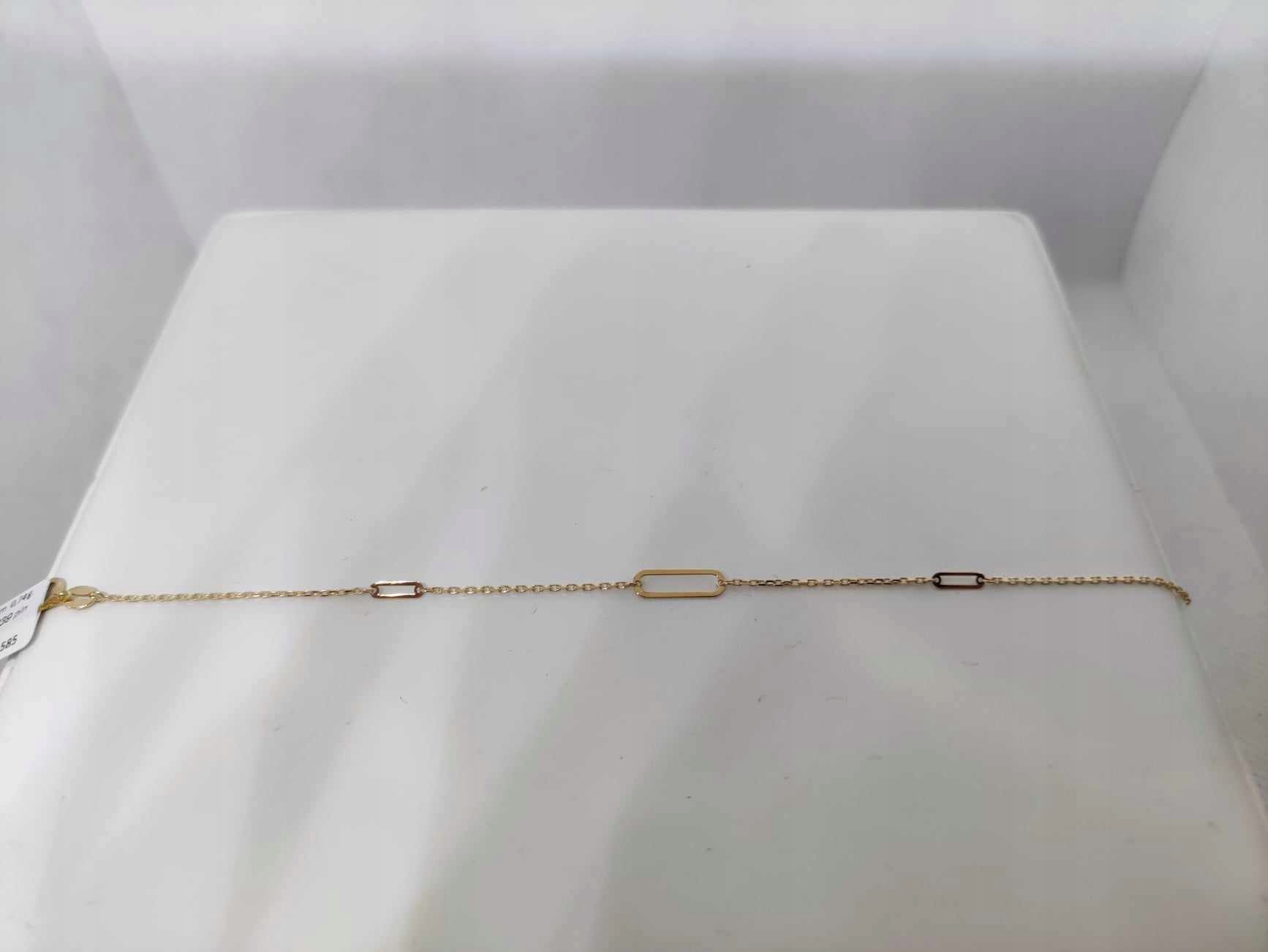 Nowa złota bransoletka 14K nr 90064660 Czż