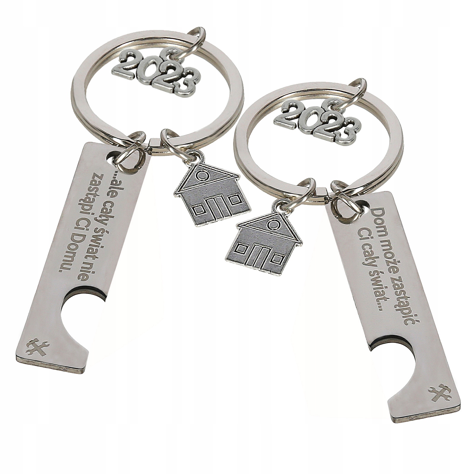 

Pamiątka zakup domu nowe mieszkanie breloczek 2023