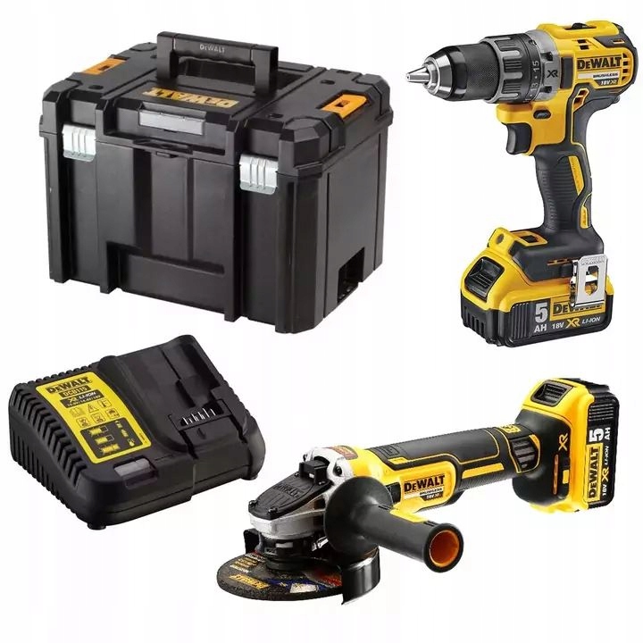 DeWALT DCK2020P2T zestaw DCD791 DCG405 2x5Ah Dystrybucja Pl