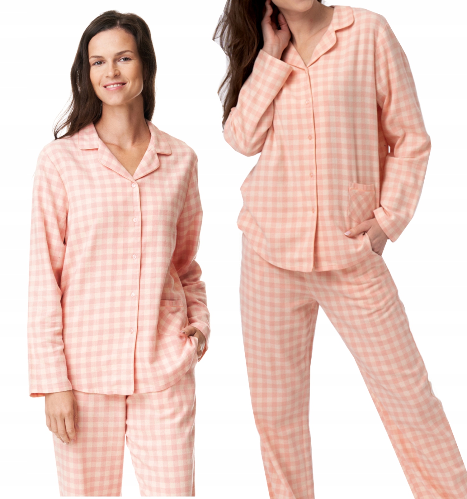 Key rozpinana piżama damska Lns 442 L/40