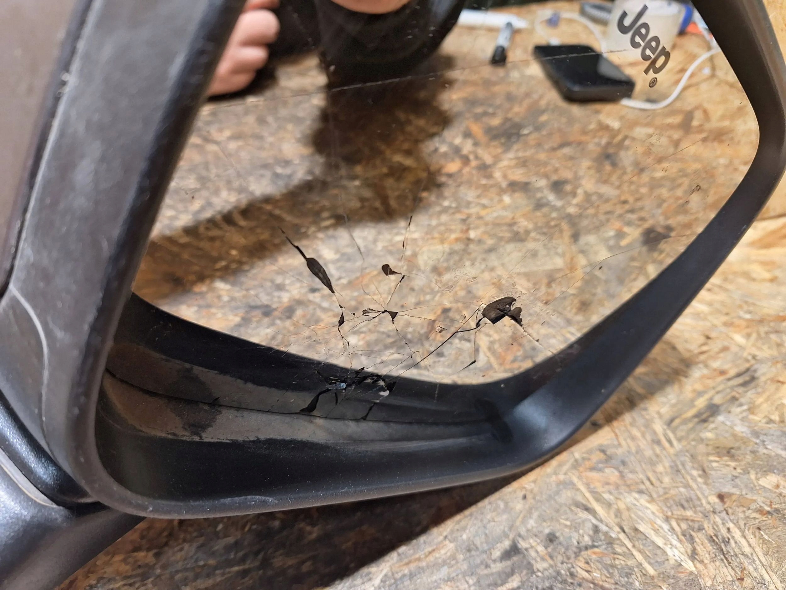 mirror right JEEP RENEGADE 14- 11PIN