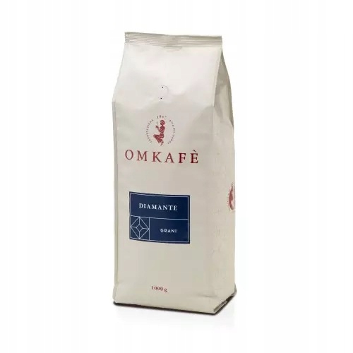Levně Italská Zrnková Káva Omkafe Diamante 92% Arabica 8% Robusta 1 Kg