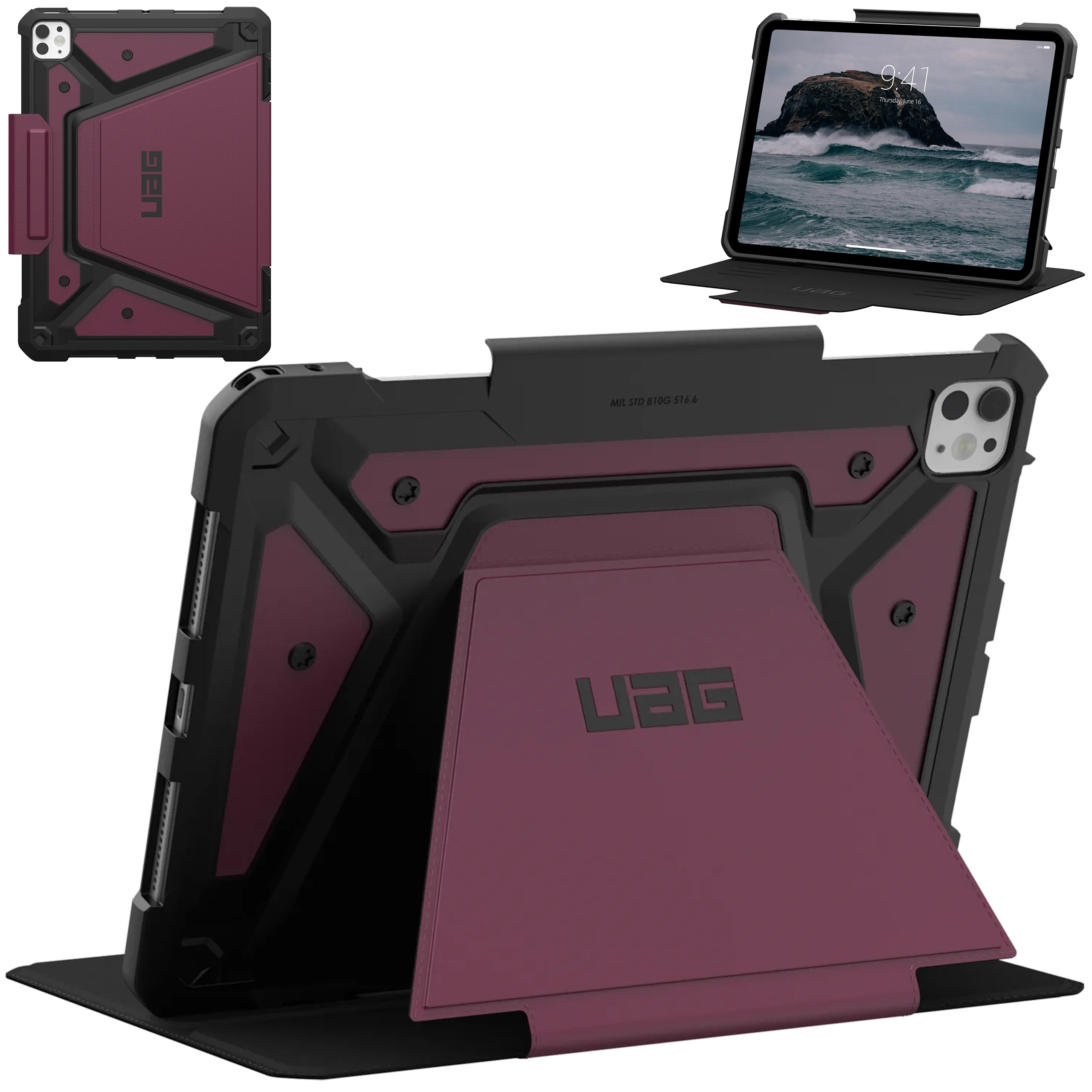 Uag Metropolis Se Folio Case Pancierové puzdro pre iPad Pro 11" M5 M4 Cover