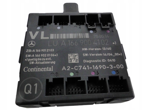 A1669004102 - MERCEDES GLA X156 156 модуль в передней левой двери