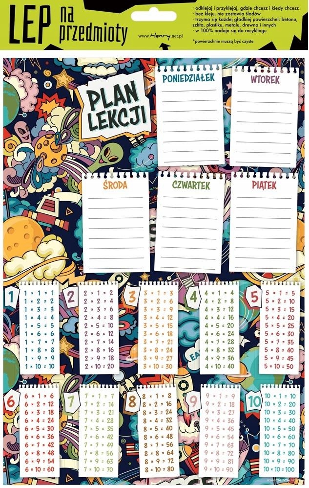 ELEKTROSTATYCZNY PLAN LEKCJI A4 KOSMOS