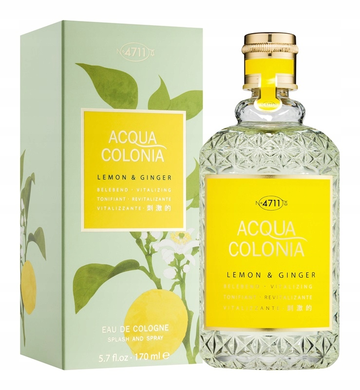 4711 ACQUA COLONIA LEMON & GINGER EDC 170ML