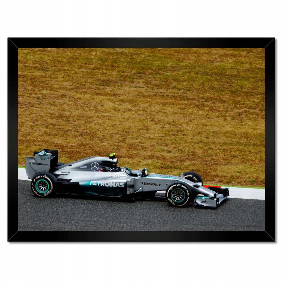 Plakáty v rámu 40x30 Závodní Mercedes