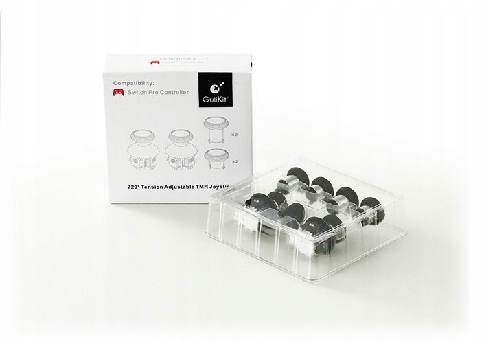 Analogi magnetyczne GuliKit 720 Tension NS55 zestaw Switch Pro Controller