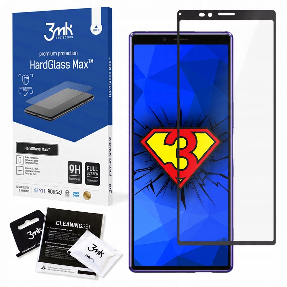

Szkło hartowane do Sony Xperia 1 3mk HardGlass Max