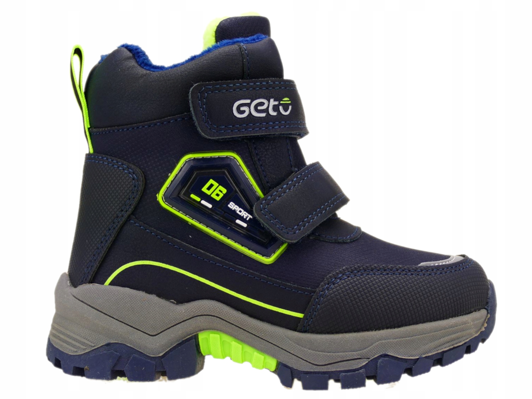 BUTY ZIMOWE CHŁOPIĘCE OCIEPLANE ŚNIEGOWCE RZEPY 30 Marka Gelteo