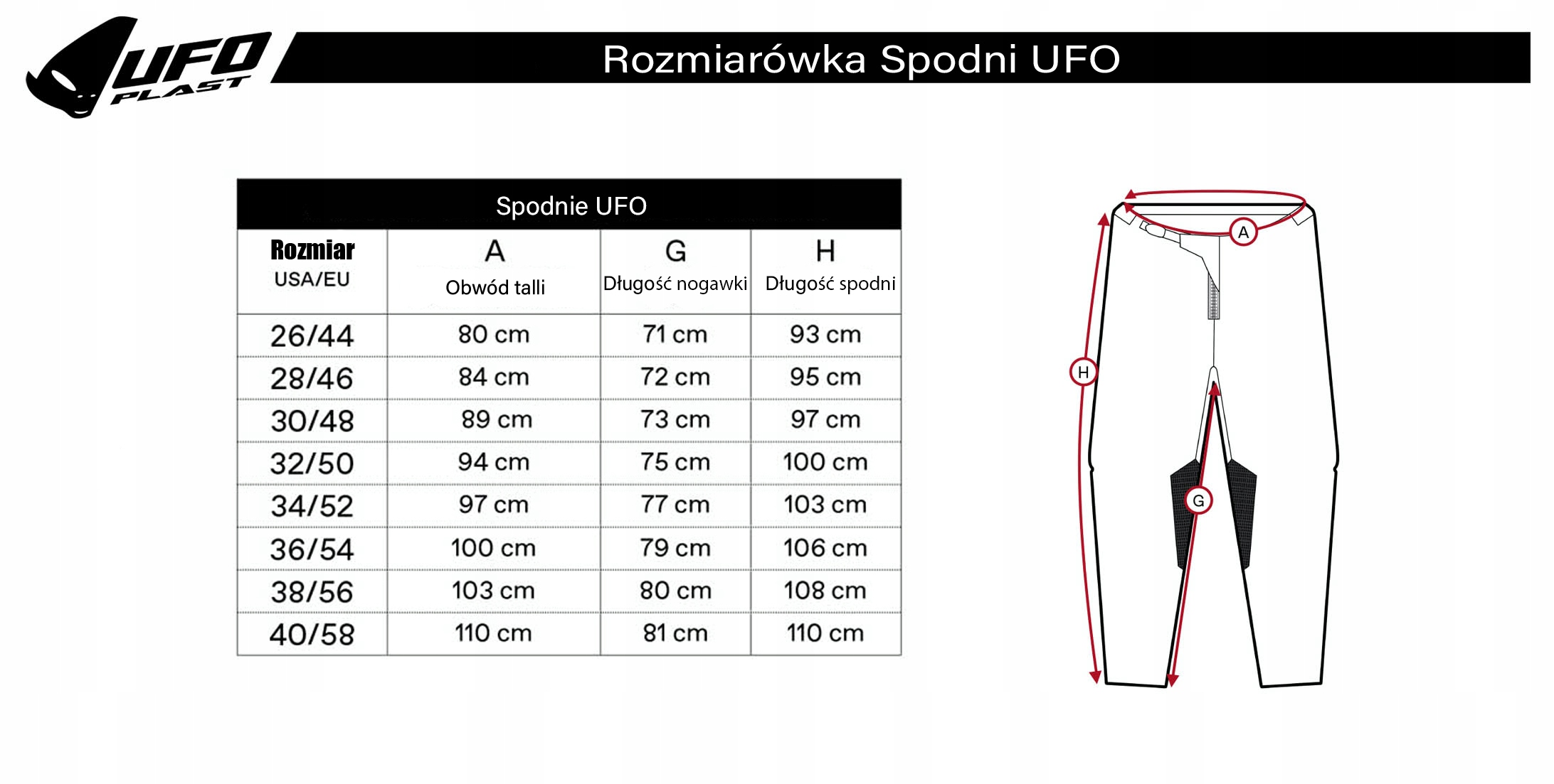 Spodnie cross enduro UFO Sharp Slim M Rozmiar M