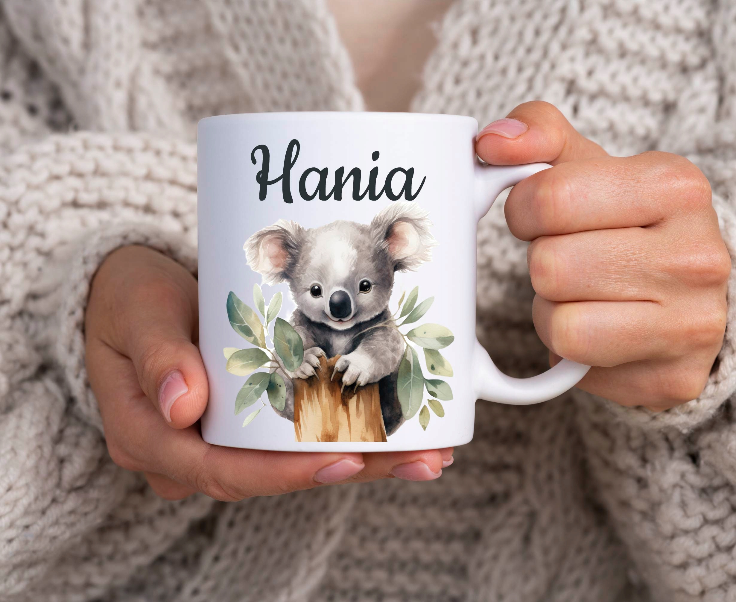 KUBEK z motywem KOALI KOALA + DOWOLNE IMIĘ Marka inna