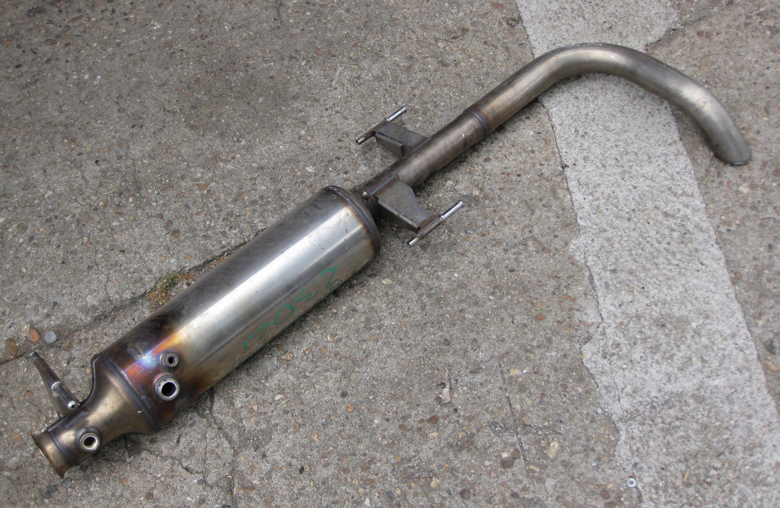 RENAULT MASTER III LIFT 2.3DCI TLUMIK catalyst DPF exhaust pipe 201005105R