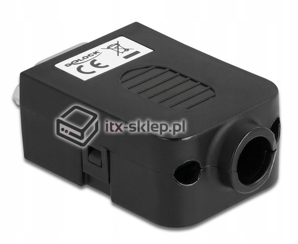 Adapter terminal RS-232 w obudowie żeński Sub-D 9p Producent Delock
